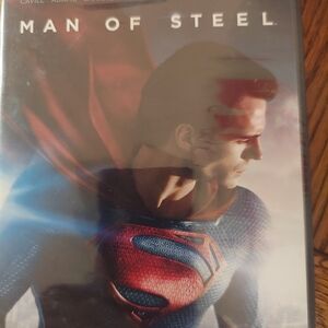 DC Comics SUPERMAN Man of Steel DVD — Red, Blue
